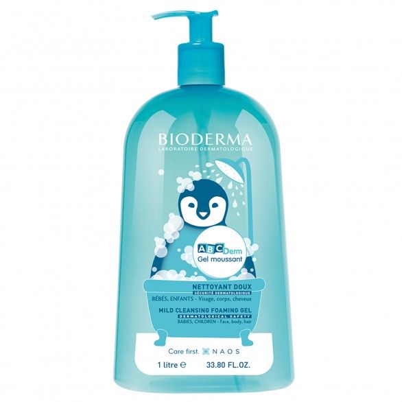 ABCDerm Bioderma Gel Moussant 1l