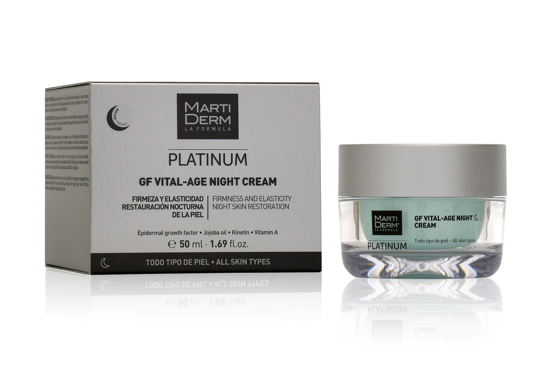 Martiderm Creme de Noite Platinum GF Vital-Age 50ml