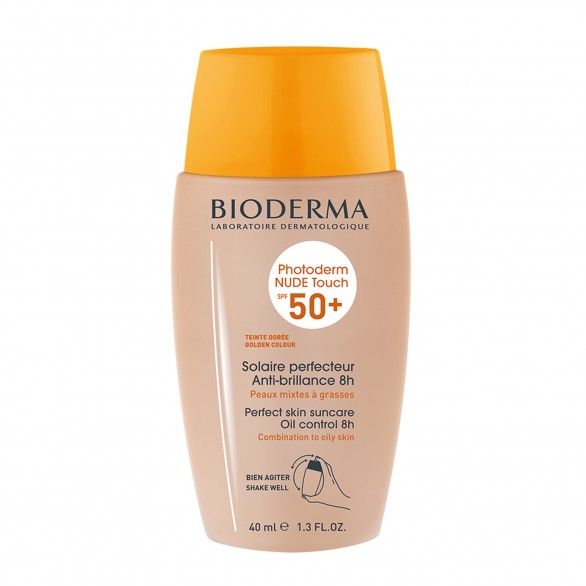 Bioderma Photoderm Nude Touch Tom Dourado SPF50+ 40ml