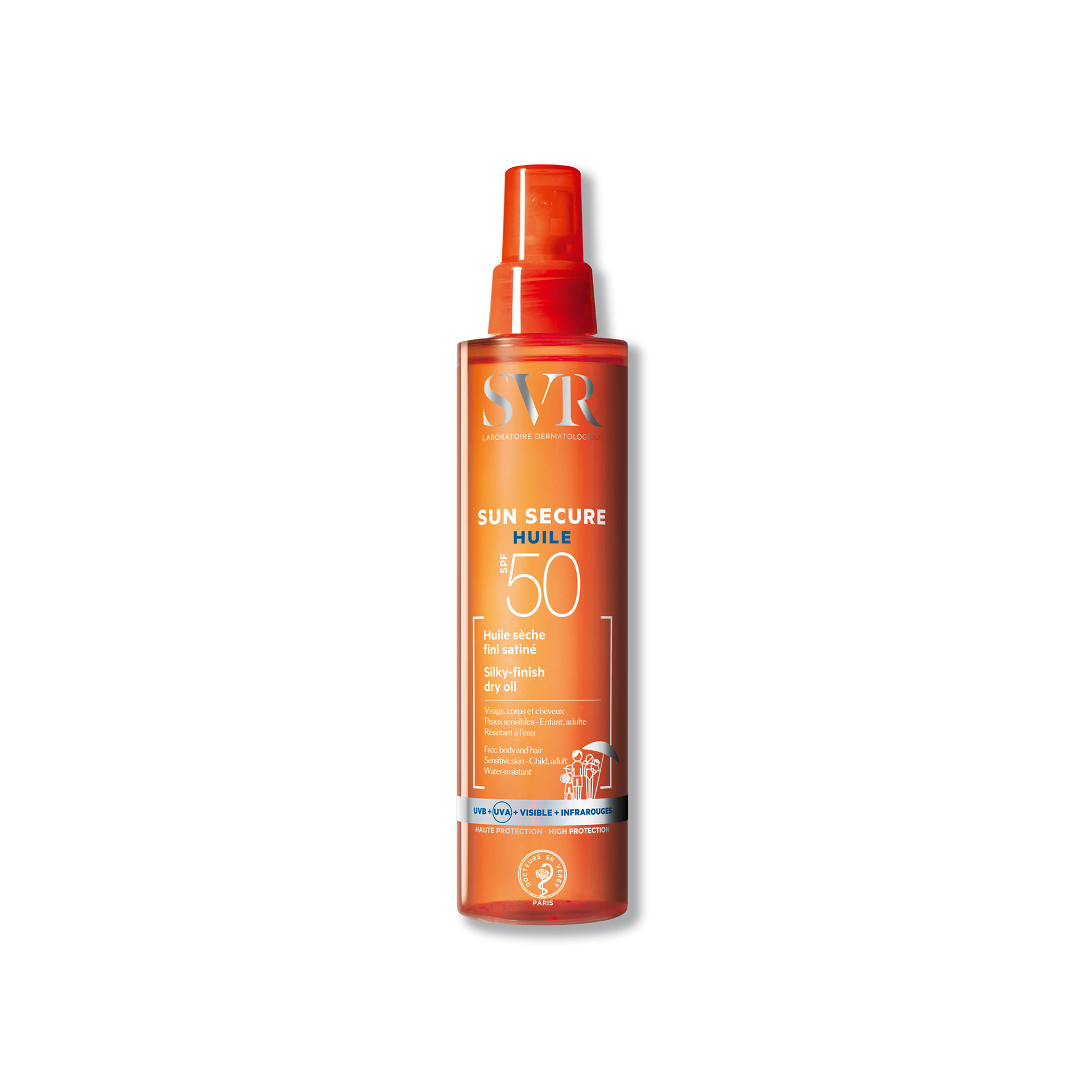 SVR Sun Secure Silky Finish Óleo Seco SPF50+ 200ml