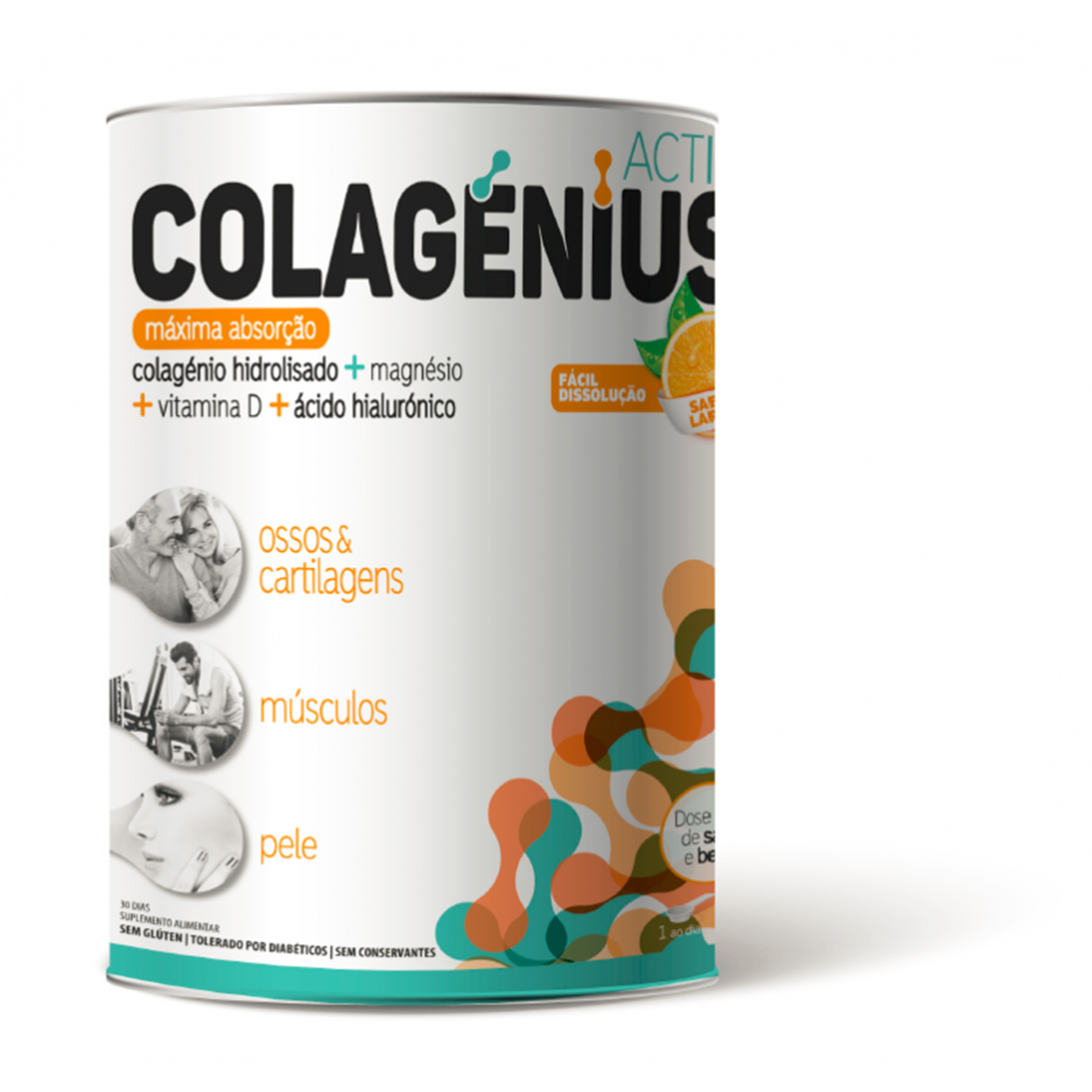 Colagenius Active Laranja Pó 345g