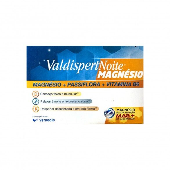 Valdispertnoite Magnesio 40 Comprimidos