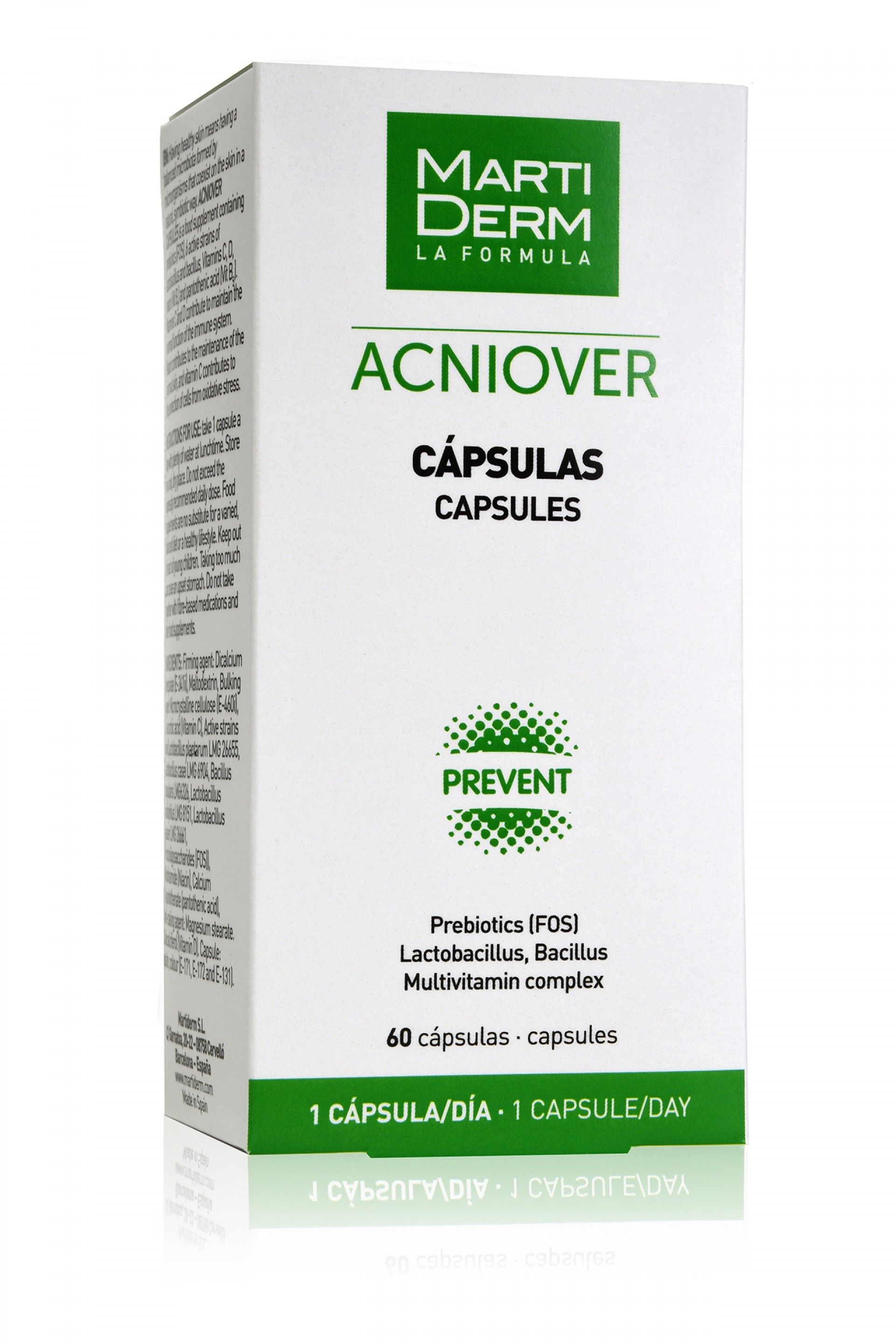 Martiderm Acniover 60 Cápsulas