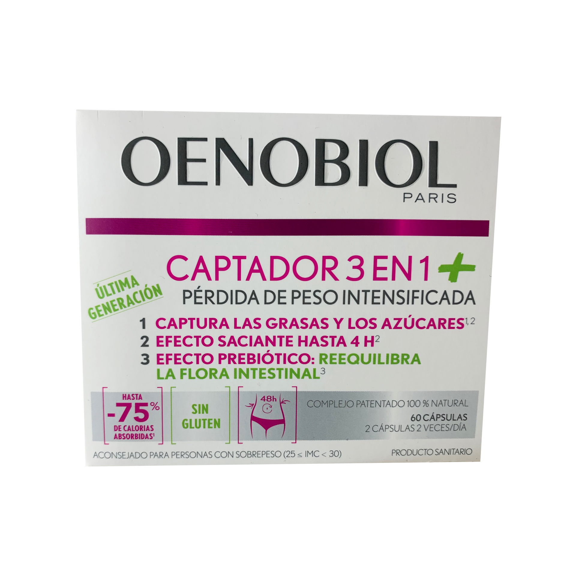 Oenobiol Captador 3em1+ 60 Cápsulas