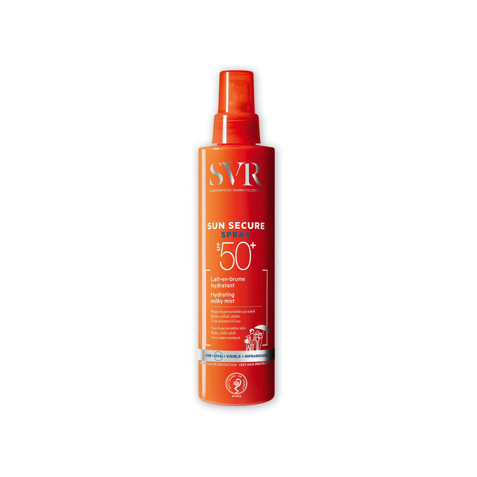 SVR Sun Secure Spray Rosto e Corpo SPF50+ 200ml