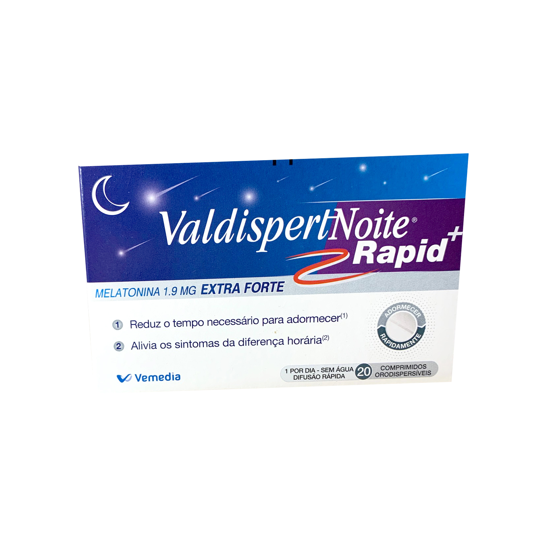 ValdispertNoite Rapid+ 20 Comps Orodispersíveis