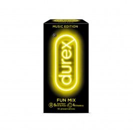 Durex Music Edit Fun Mix Preservativos X10