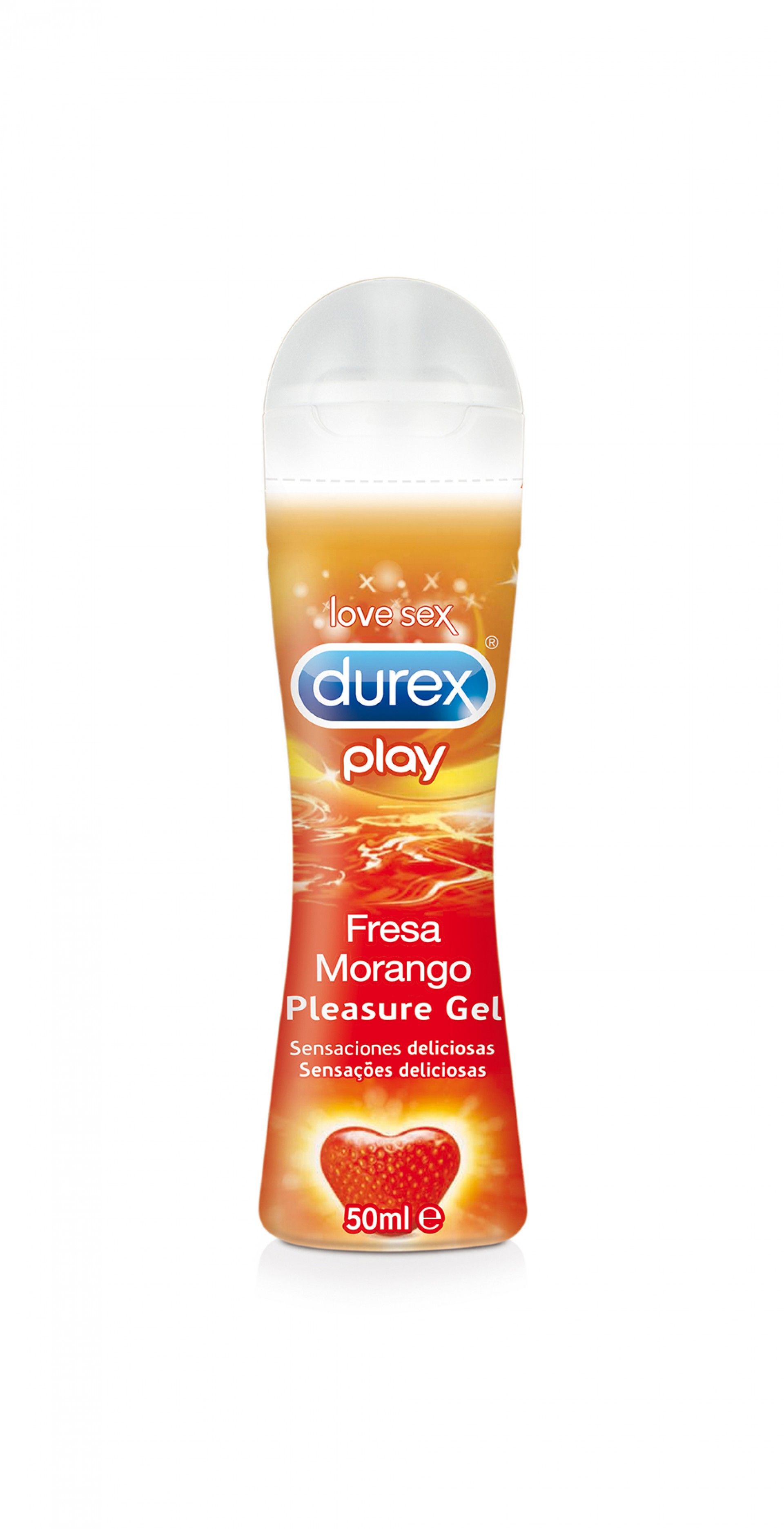 Durex Play Gel Lubricante Placer Fresa 50ml
