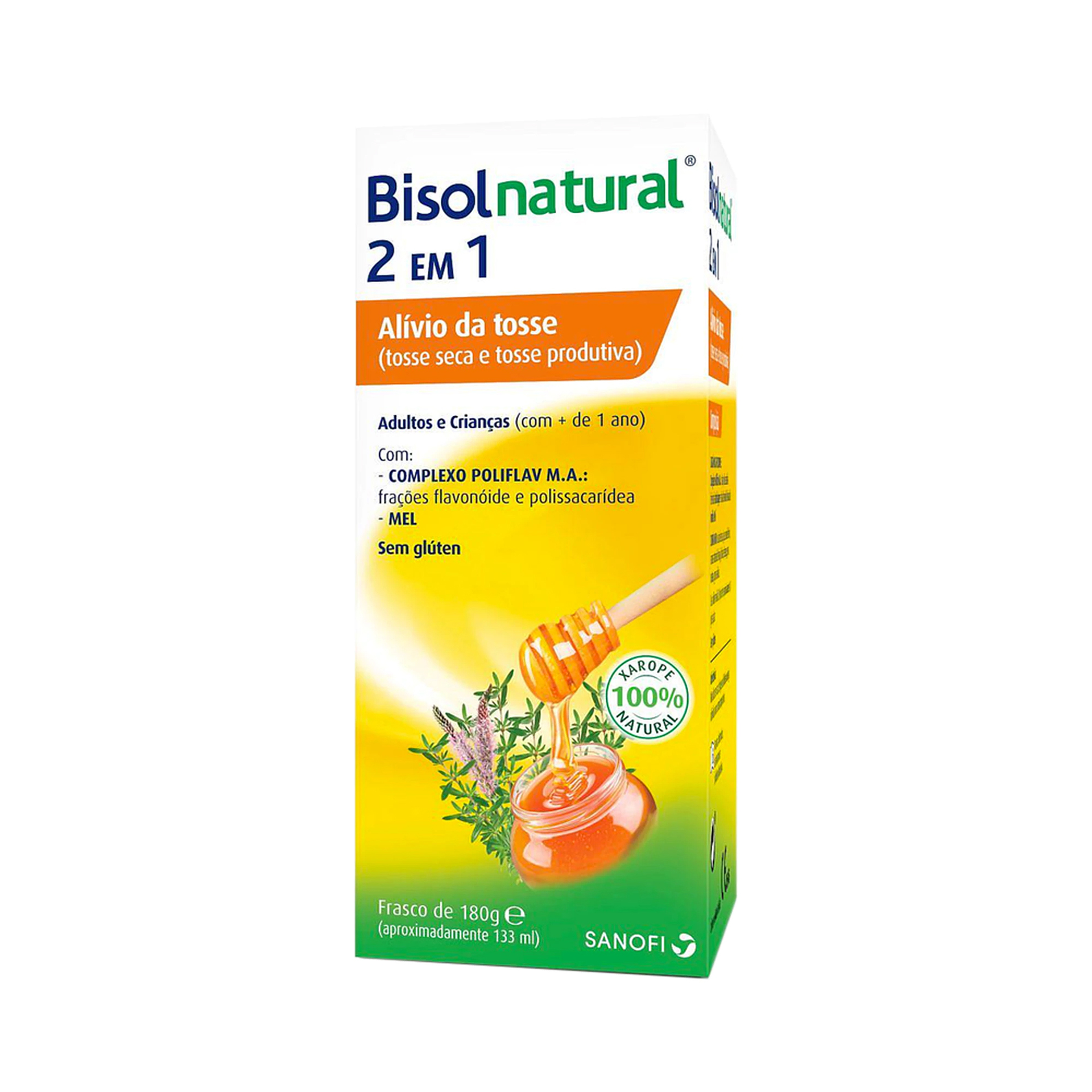 Bisolnatural Xarope 2em1 133ml