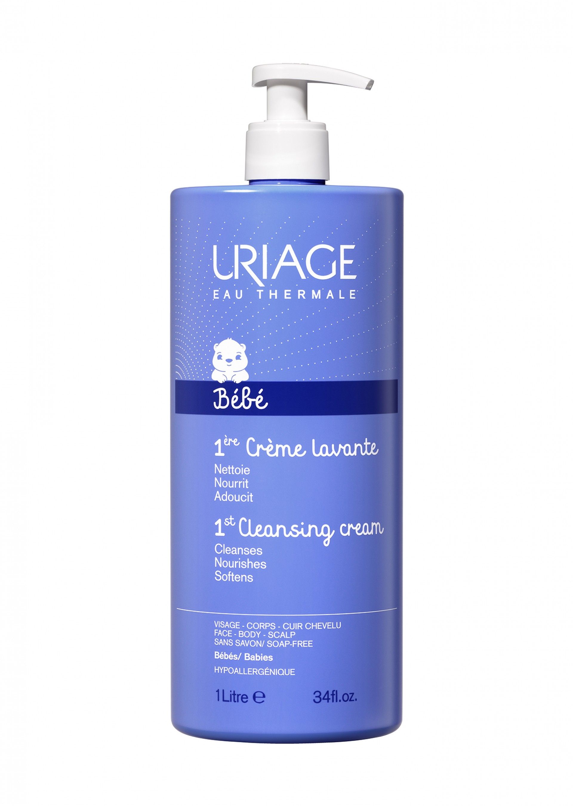 Uriage Bebe Crema 1er Lavado 1L