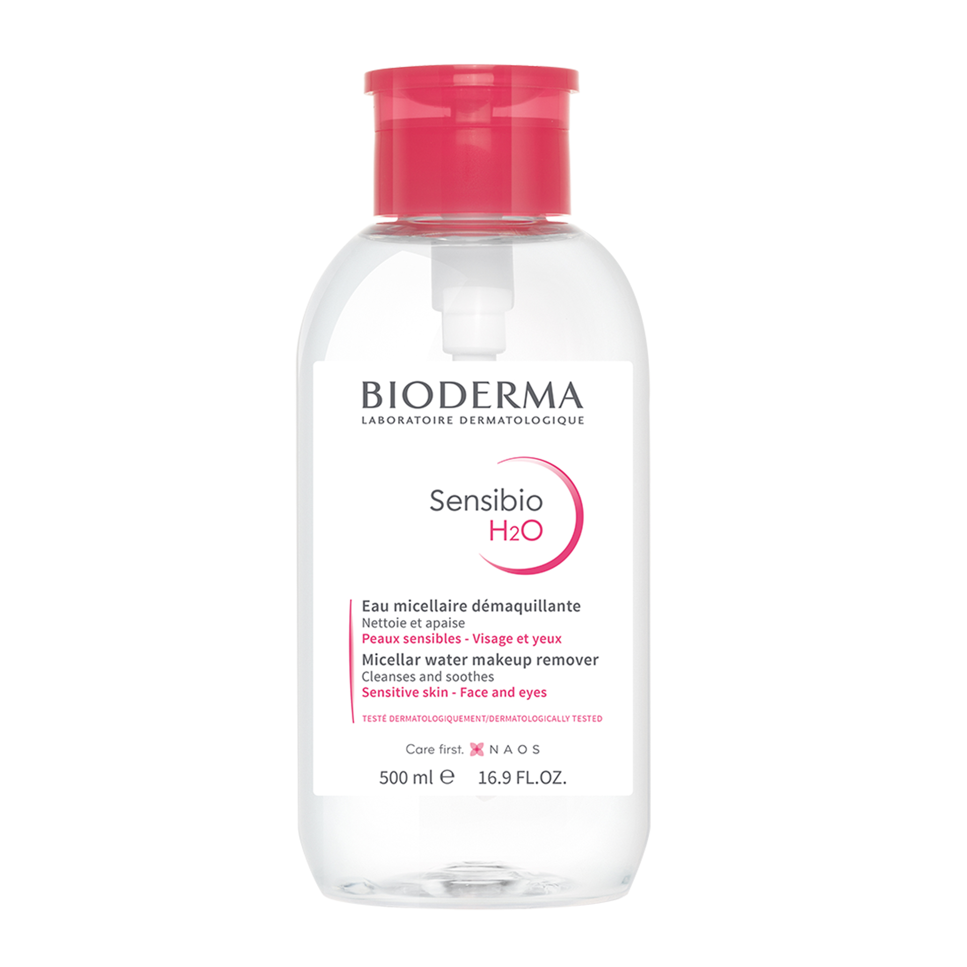 Bioderma Sensibio H2O Solução Micelar Pump Reverse 500ml