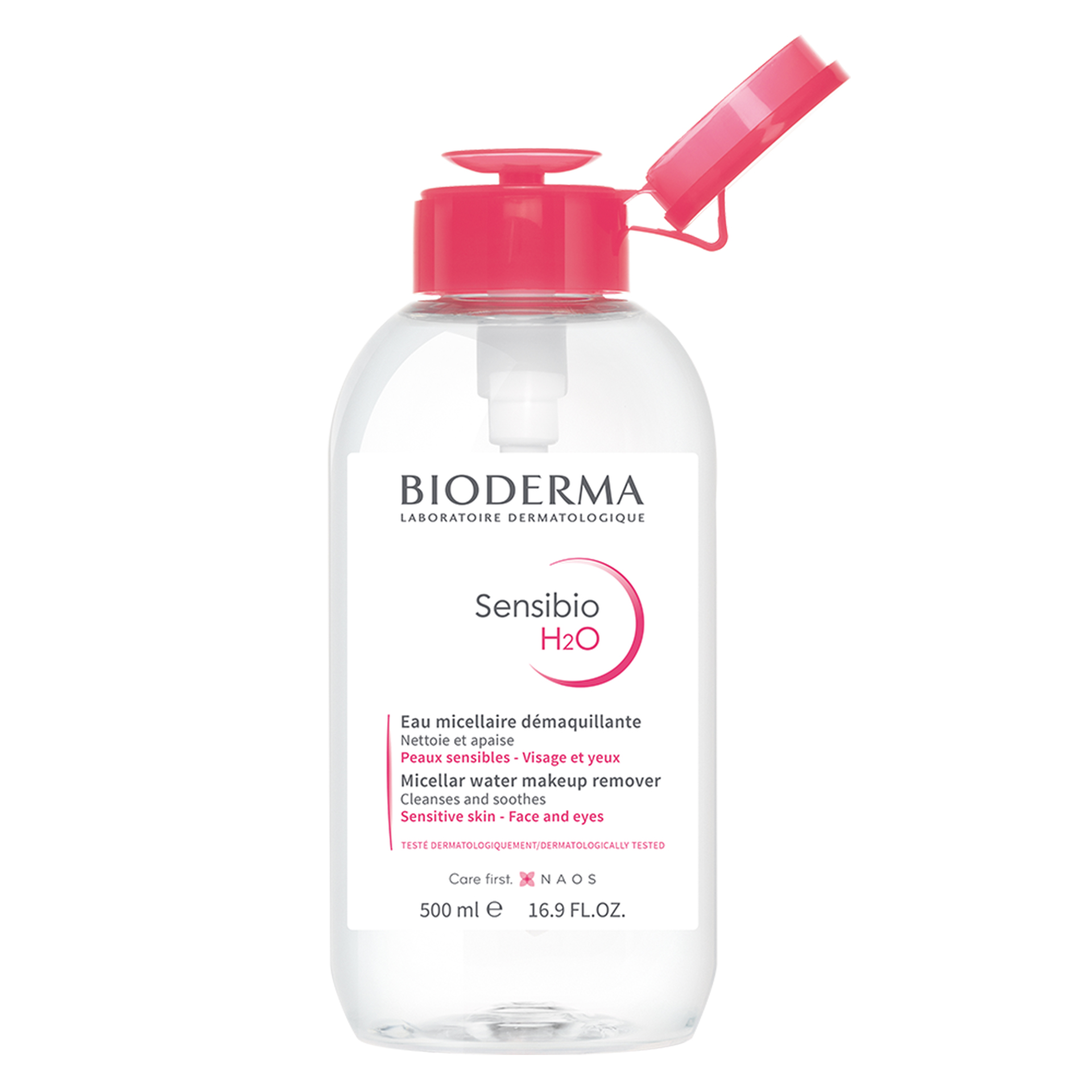 Bioderma Sensibio H2O Solução Micelar Pump Reverse 500ml
