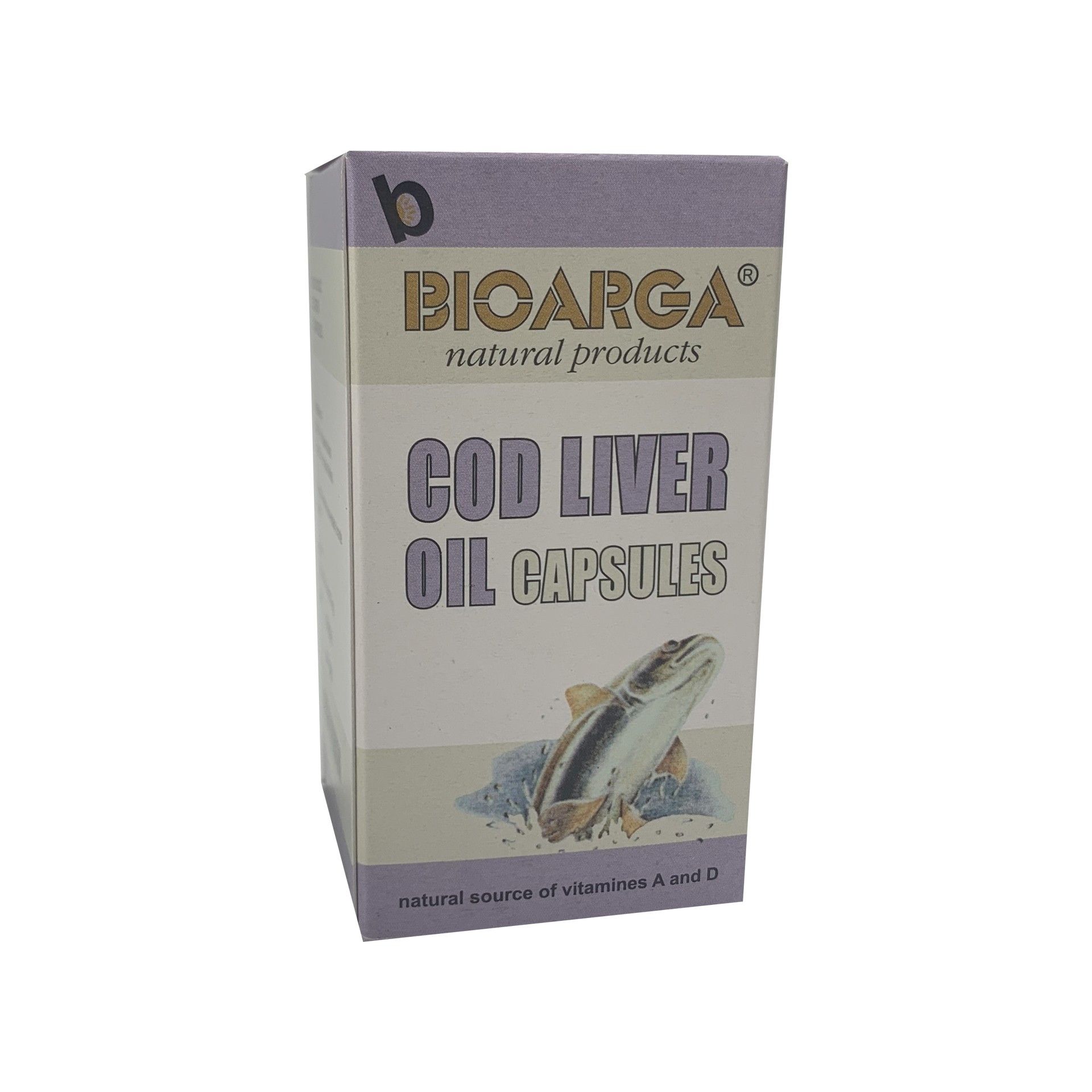 Bioarga Óleo Fígado Bacalhau 100 Cápsulas