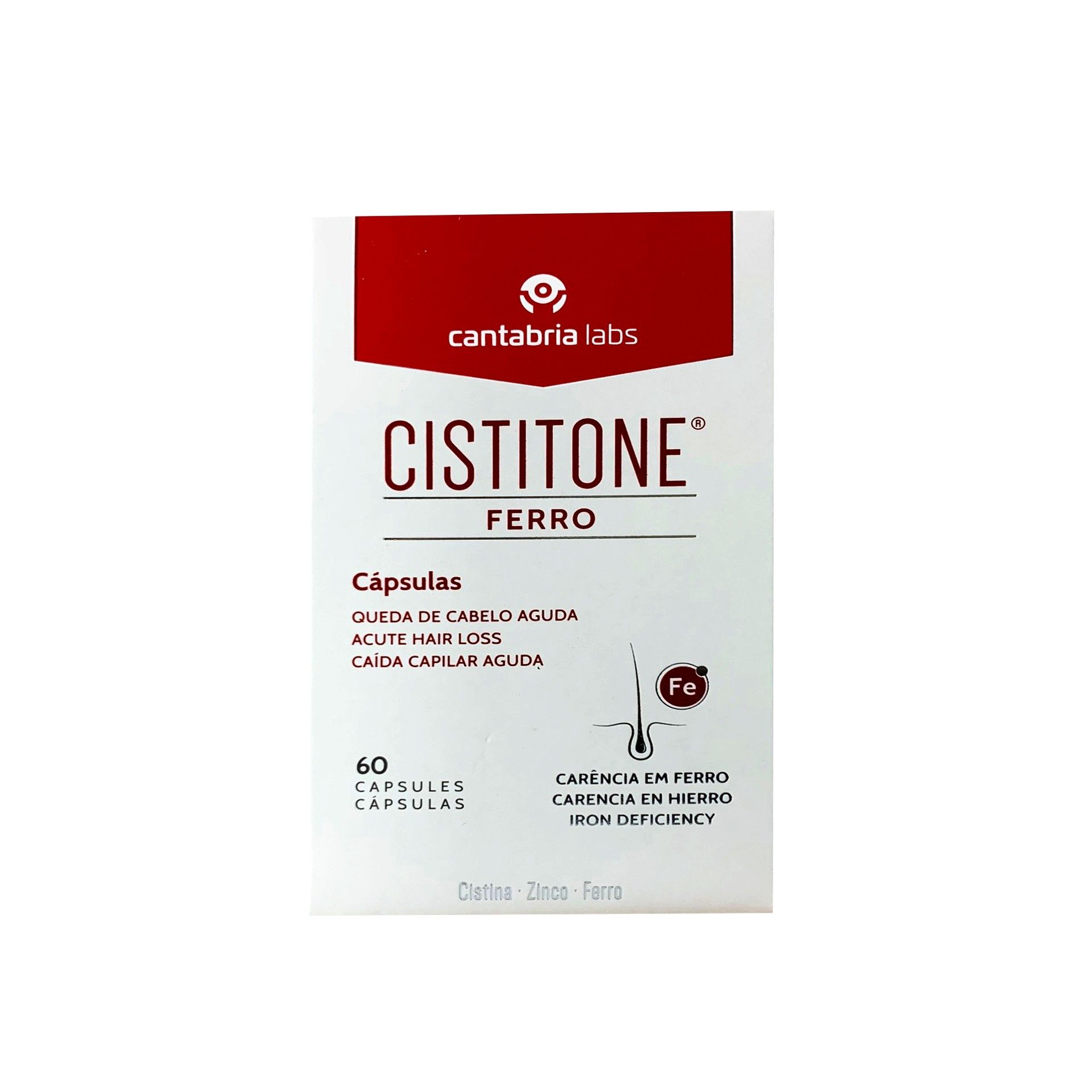 Cistitone Ferro 60 Cápsulas