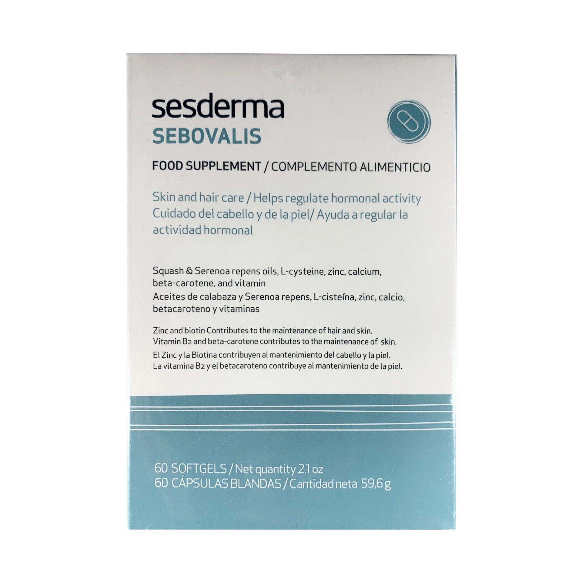 Sesderma Sebovalis 60 cápsulas
