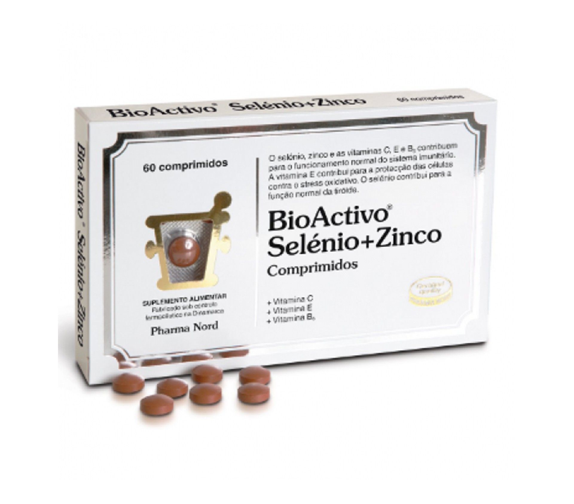 Bioactivo Selénio + Zinco 60 comprimidos