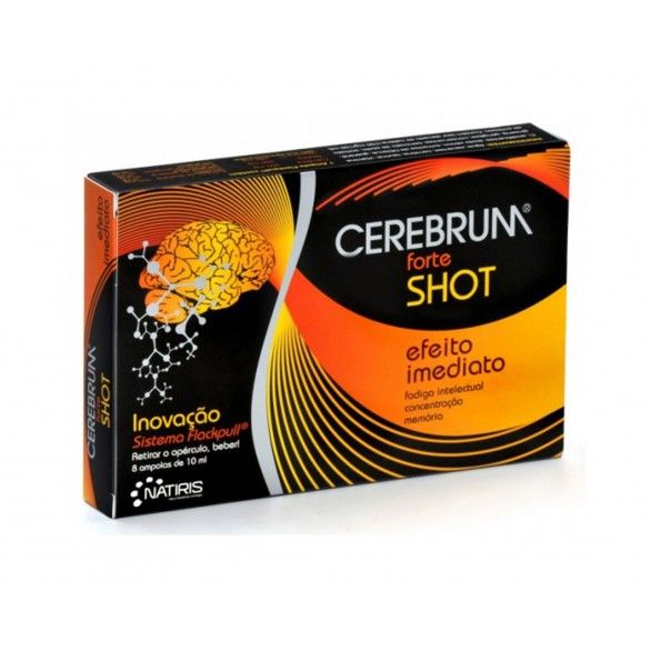 Cerebrum Forte Shot 8 ampolas de 10ml