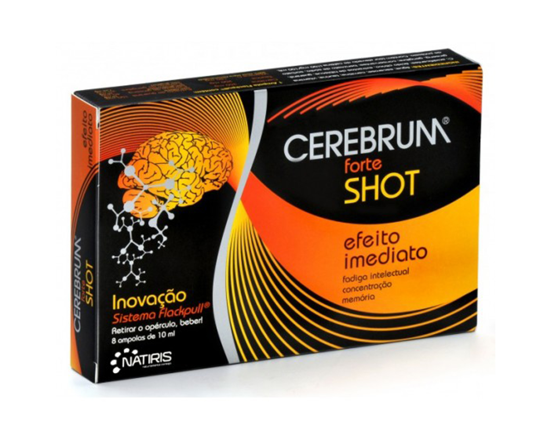 Cerebrum Forte Shot 8 ampolas de 10ml