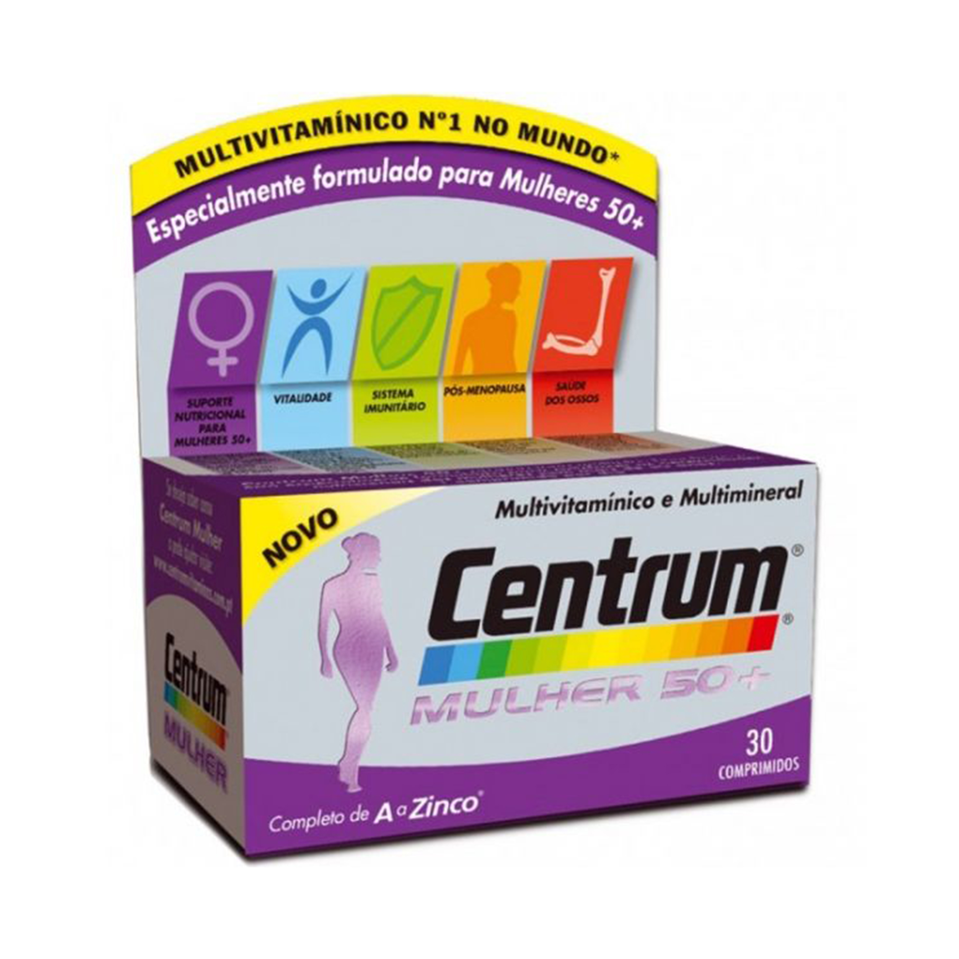 Centrum Mulher 50+ 30 Comprimidos