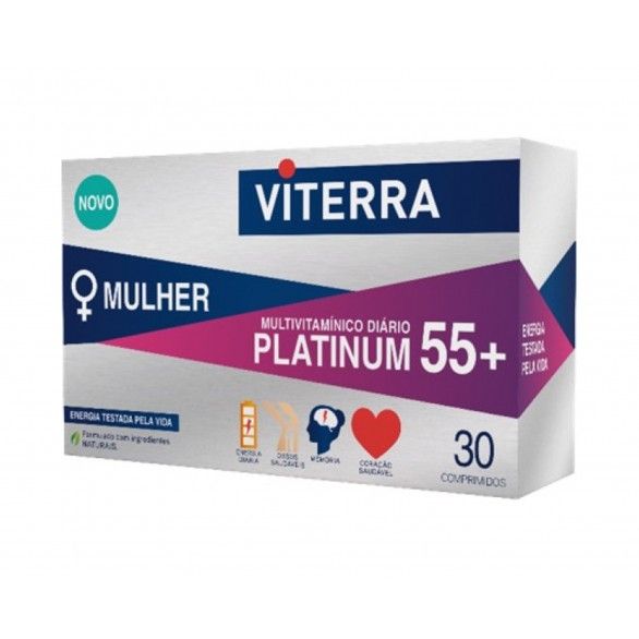 Viterra Mulher Platinum 55+ 30 Comprimidos