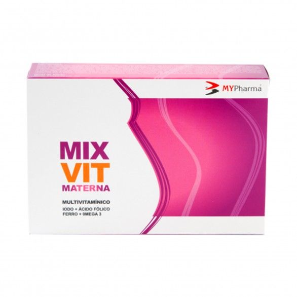 Mixvit Materna Lipid 30 Cpsulas