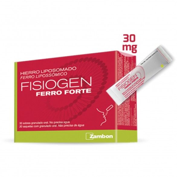 Fisiogen Ferro Forte 30 Saquetas