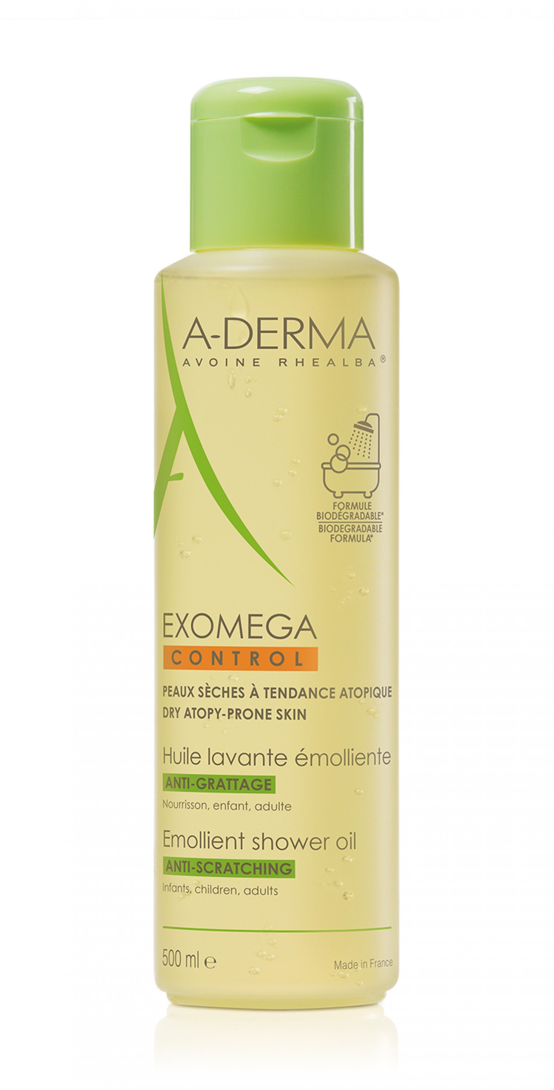 A-Derma Exomega Control Óleo de Banho 500ml