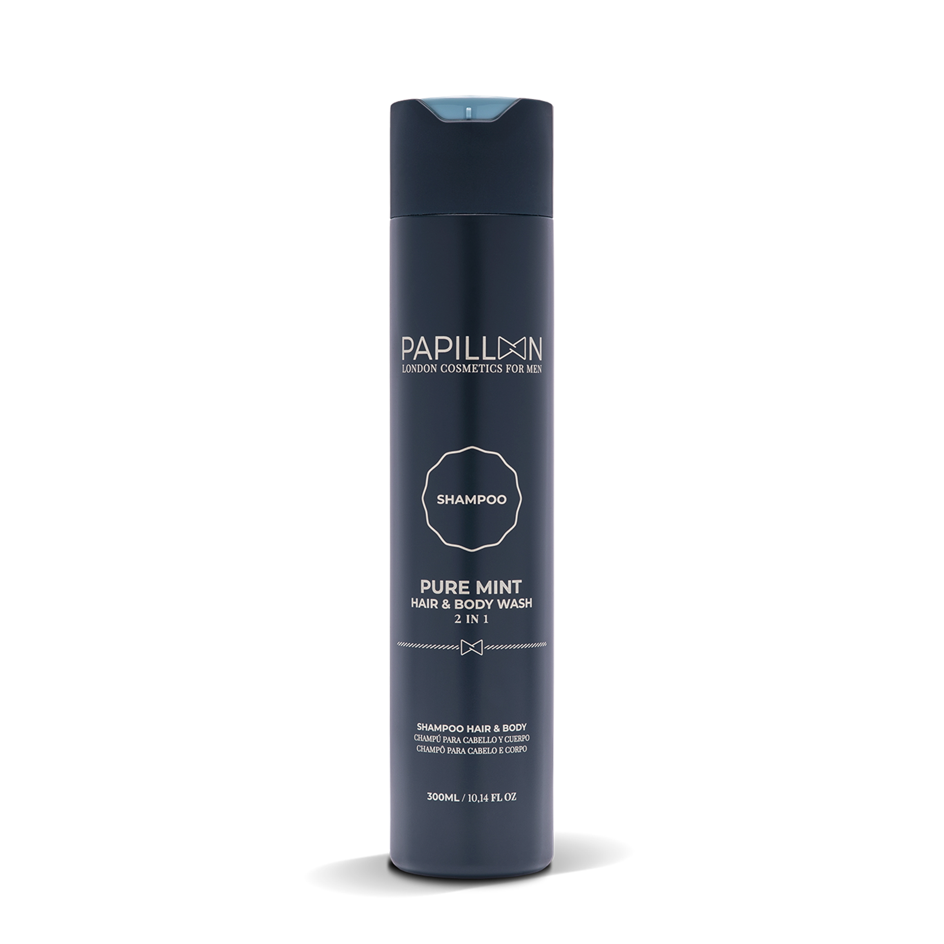 Papillon Champô Pure Mint Cabelo/Barba 300ml