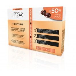 Lierac Sunissime Duo Cpsulas 30 Unidade(s) com Desconto de 50% na 2 Embalagem