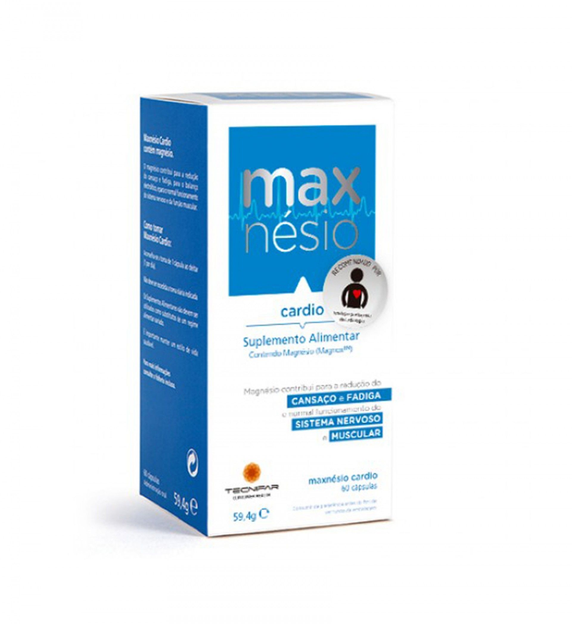 Maxnesio Cardio 60 Cápsulas