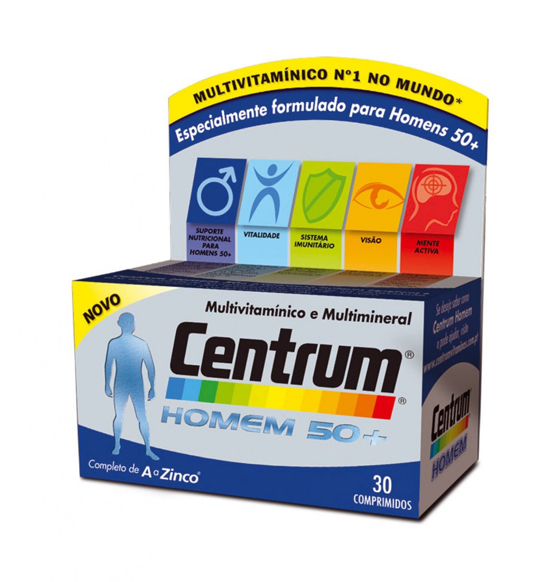Centrum Homem 50+ 30 comprimidos