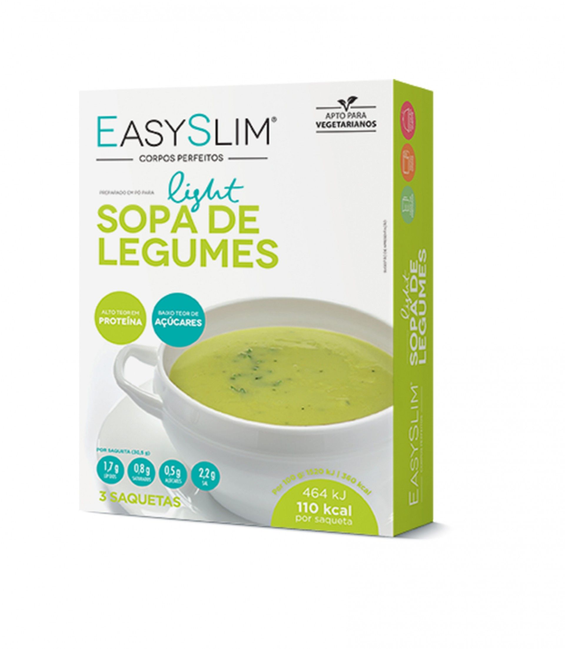 Easyslim Sopa Light de Legumes 3x 30,5g