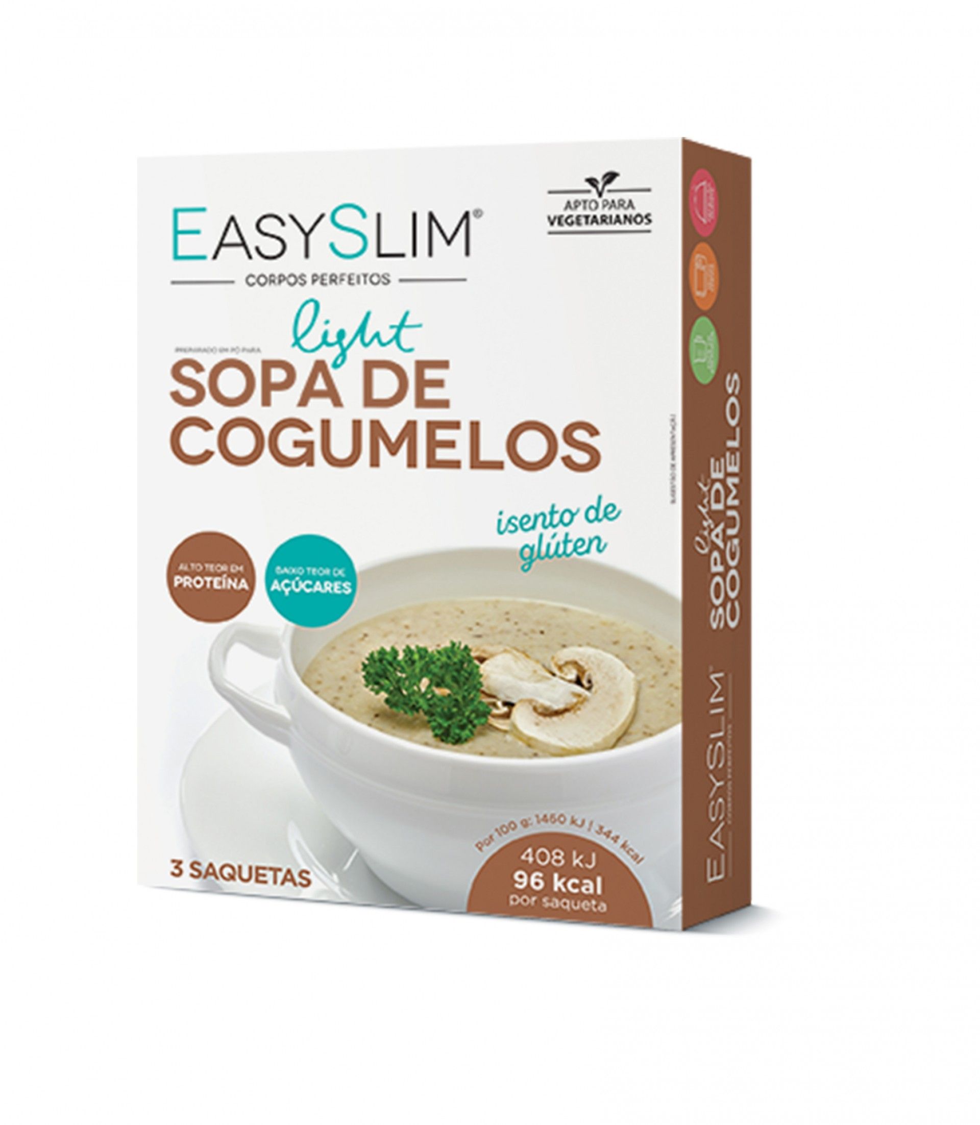 Easyslim Sopa Light Cogumelos 3x28g