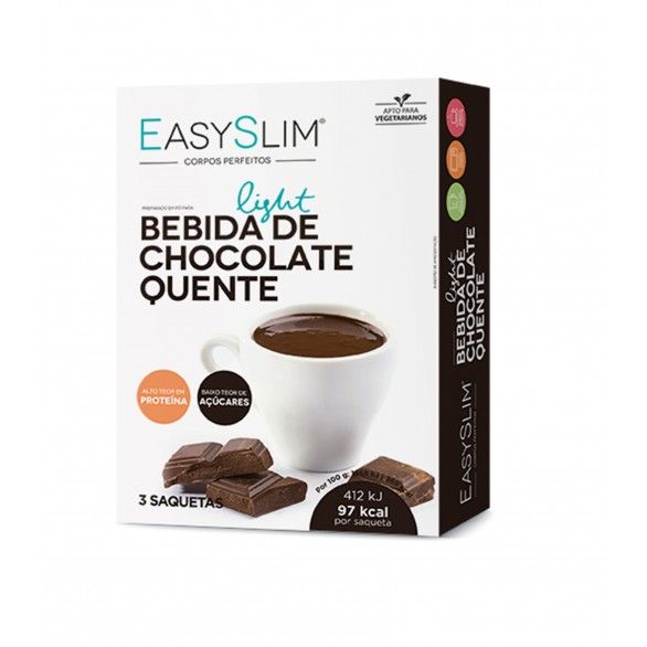 Easyslim Bebida Chocolate Quente 3x26,5g Easyslim Bebida Chocolate Quente 3x26,5g