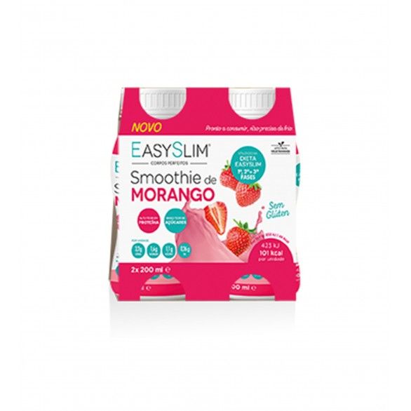 Easyslim Smoothie Morango 2x200ml