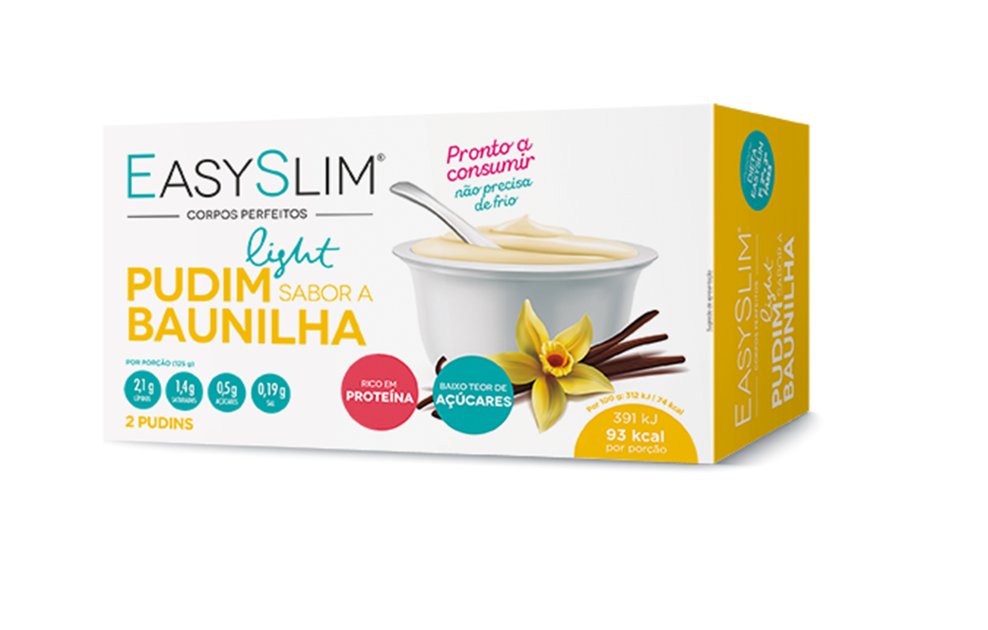 Easyslim Pudim Light Baunilha 250g