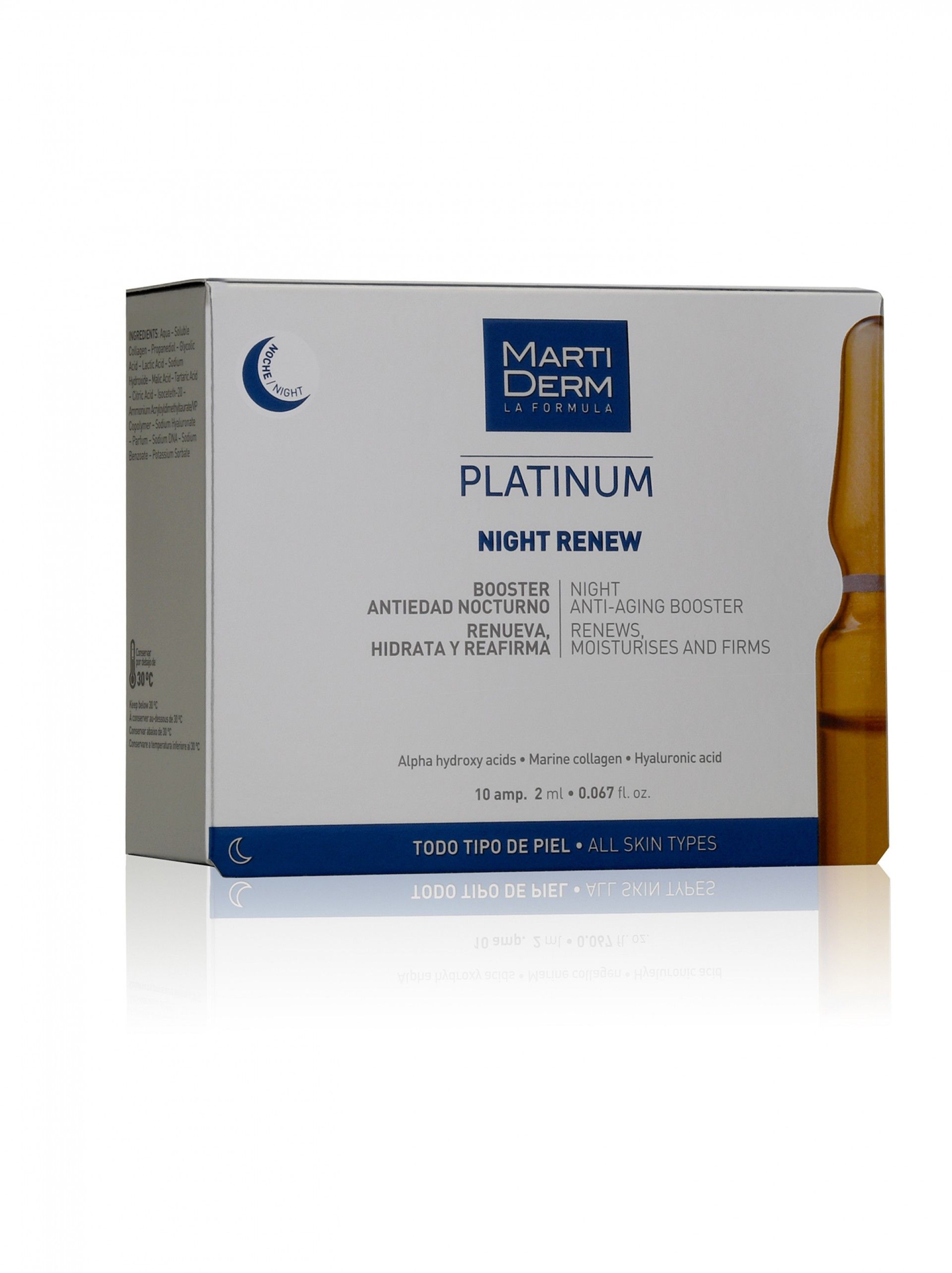 Martiderm Platinum Night Renew 10x2ml