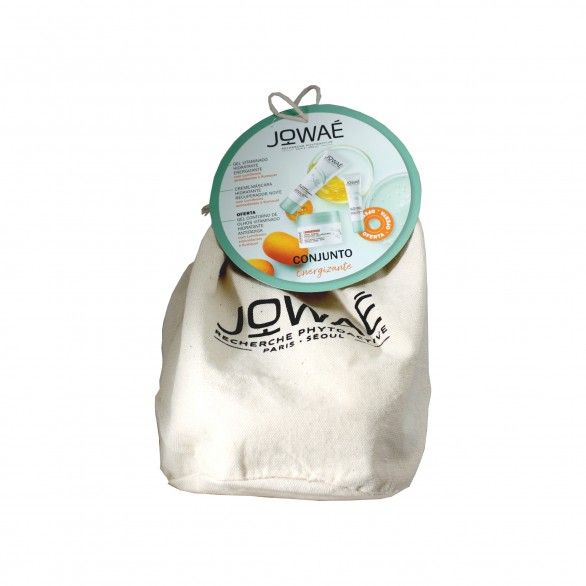 Jowaé Conjunto Energizante Gel vitaminado hidratante 40 ml + Creme-máscara hidratante recuperadora n