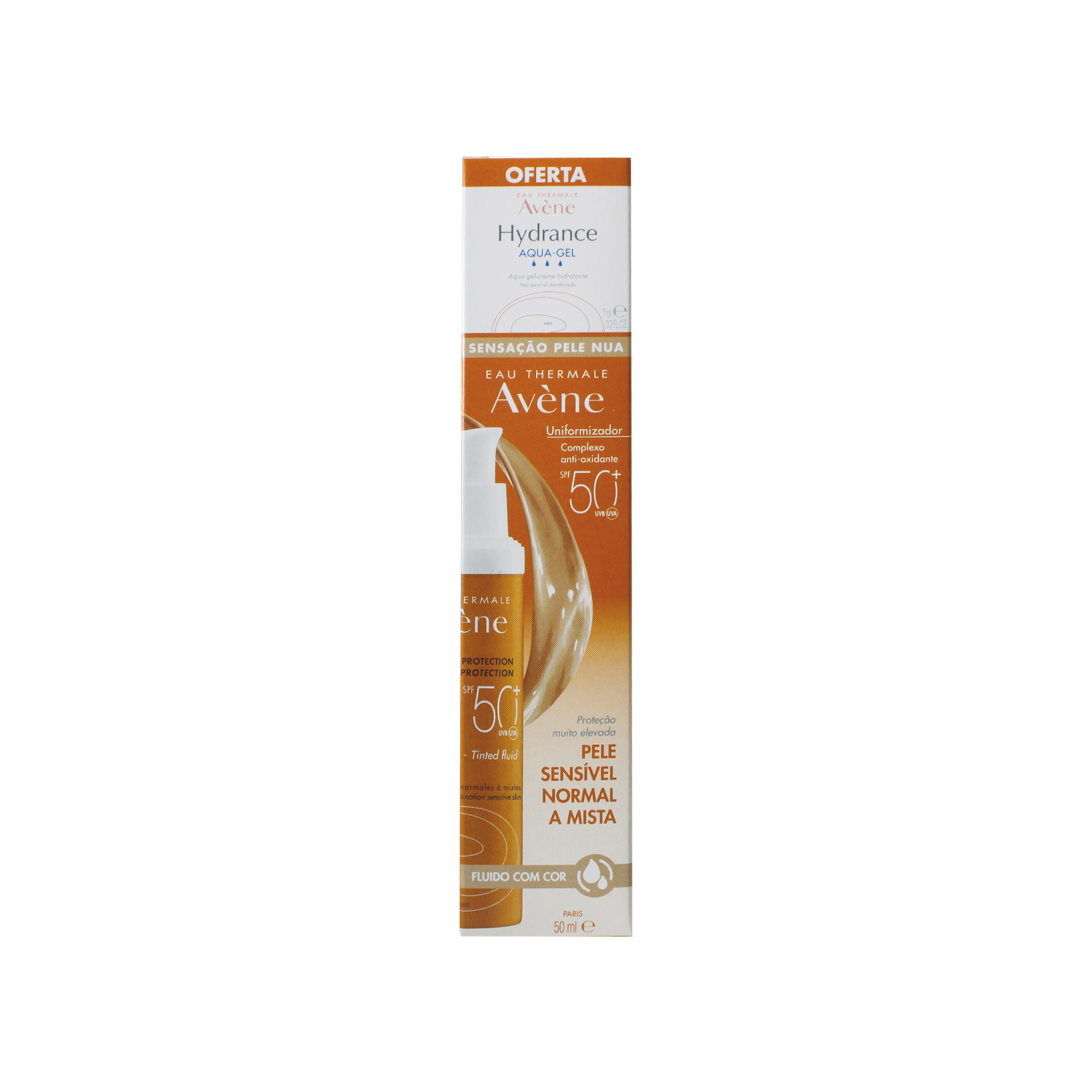 Avène Solar Fluido Mineral com Cor SPF50+ 50ml