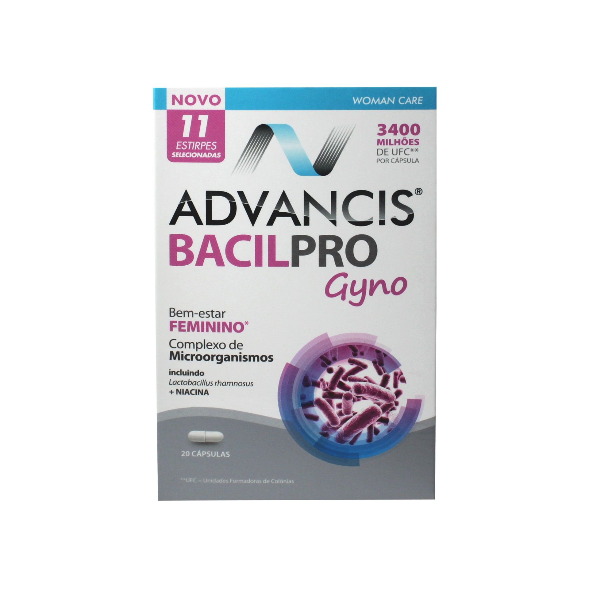 Advancis Bacilpro Gyno 20 Cápsulas