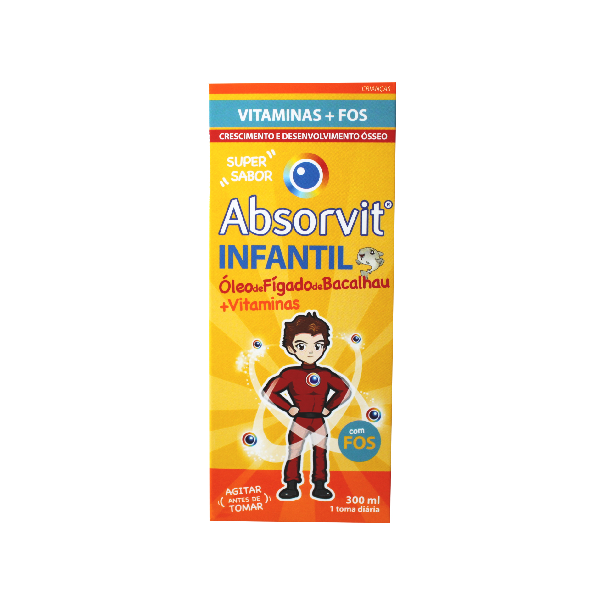 Absorvit Infantil Óleo de Fígado de Bacalhau 300ml