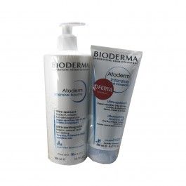 Bioderma Atoderm Intensive Pack Blsamo Calmante 500ml + Gel Limpeza 200ml