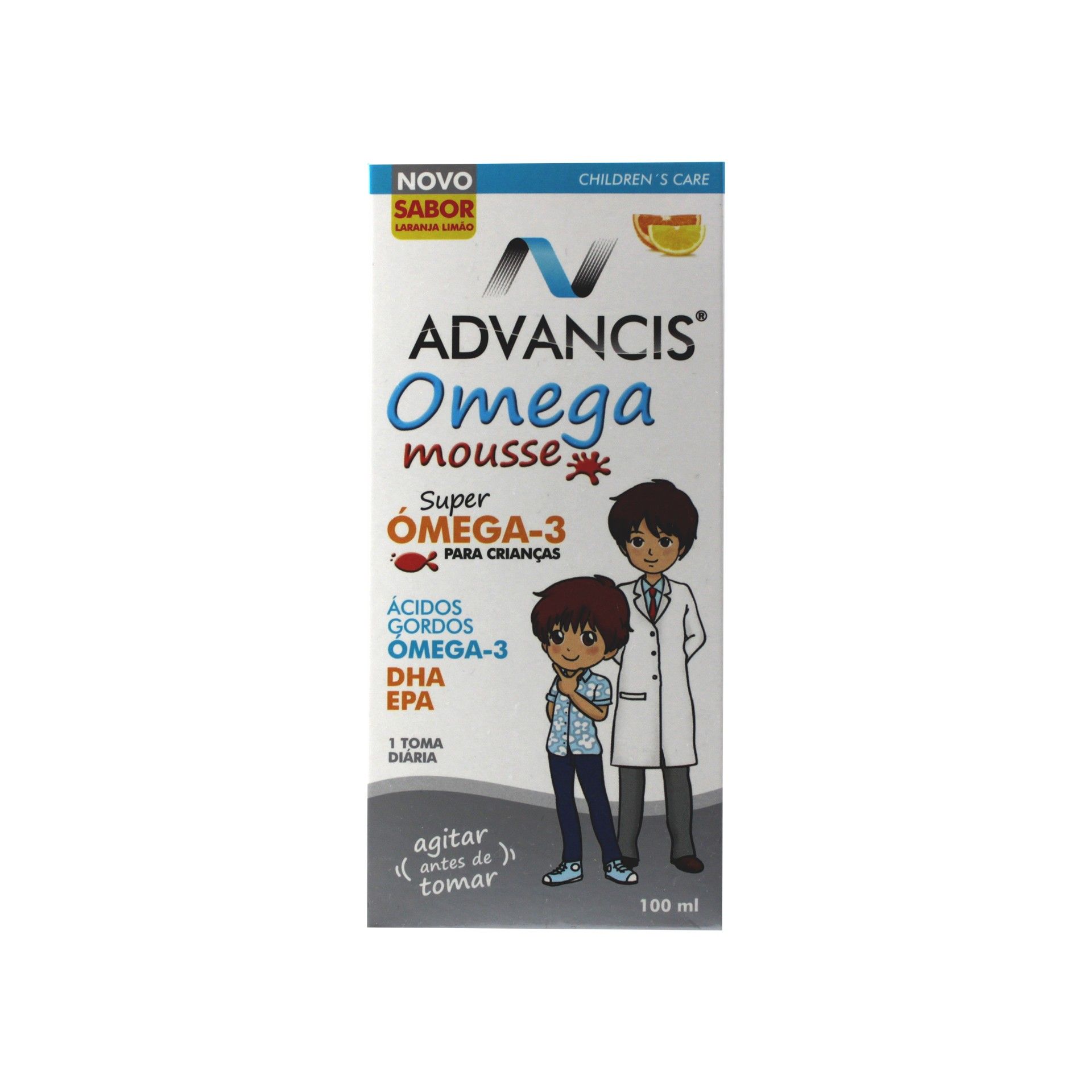 Advancis Omega Mousse Laranja-Lima 100ml
