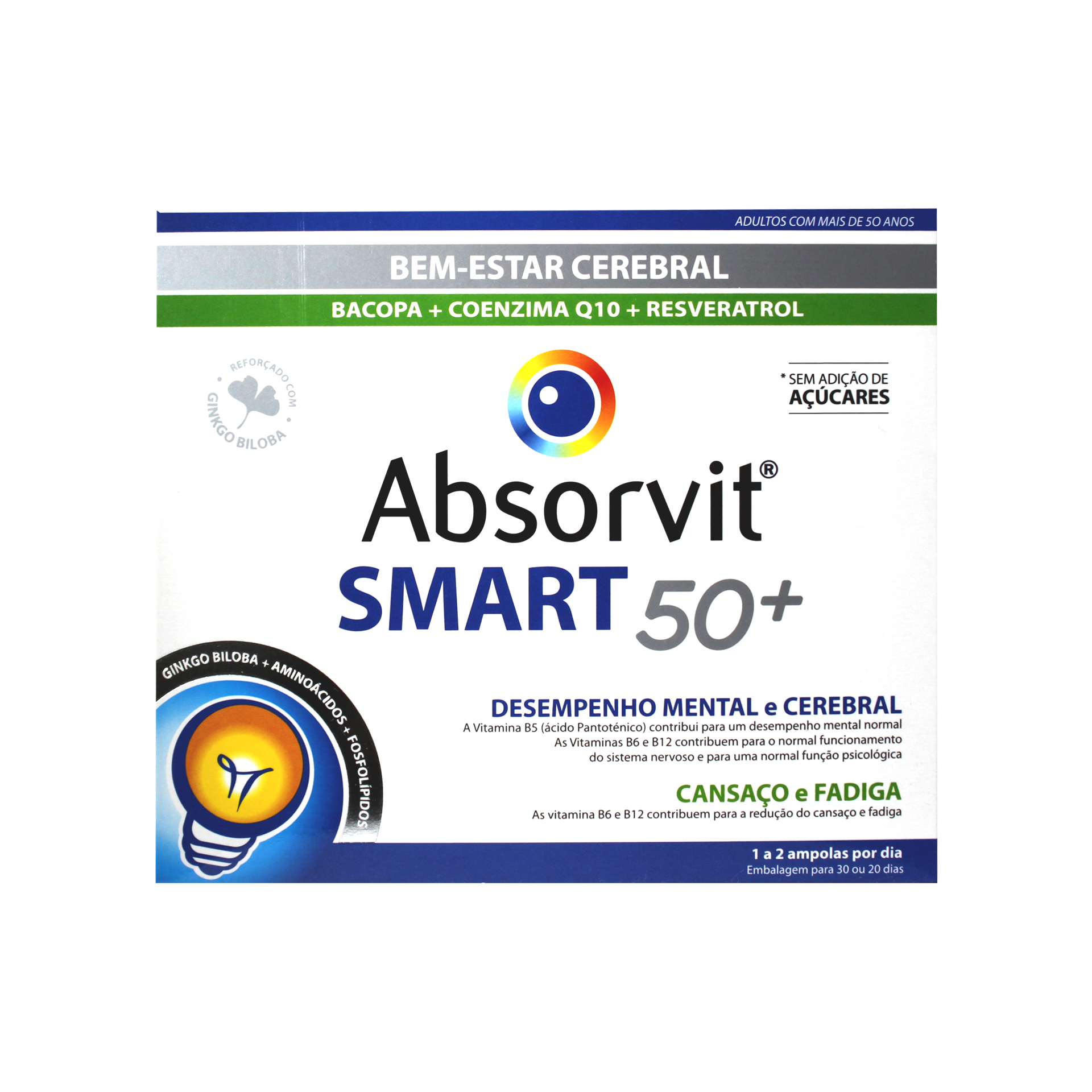 Absorvit Smart 50+ 30 Ampolas