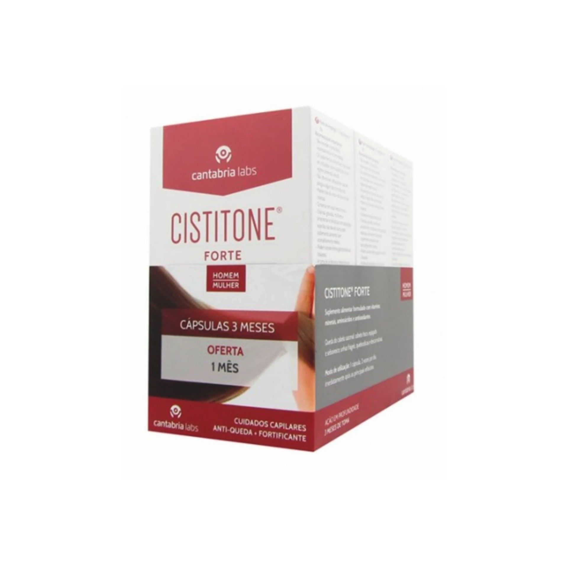 Cistitone Forte 3x60 Cápsulas Gratis 1 Paquete