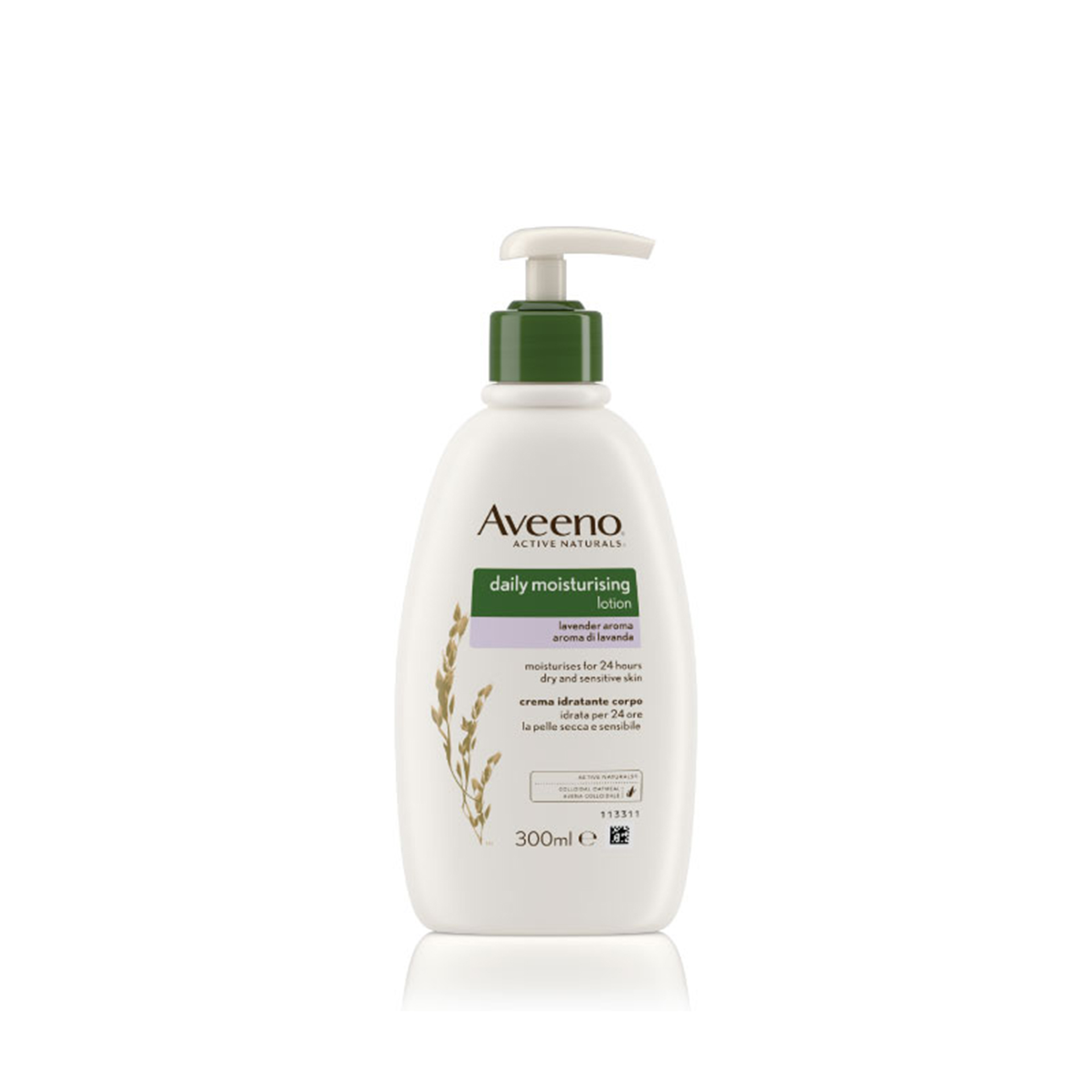 Aveeno Loção Corporal Hidratante Diário Lavanda 300ml