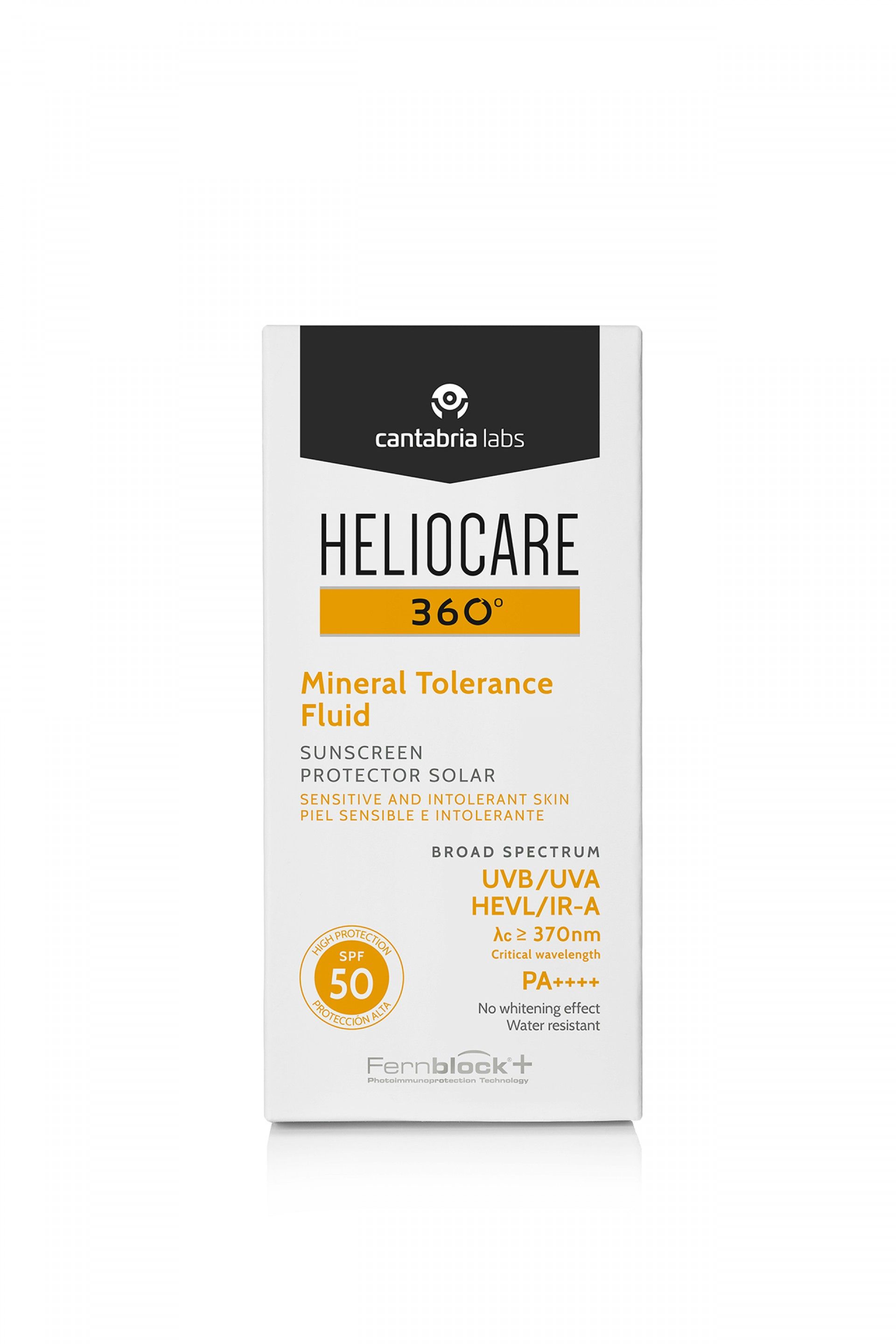 Heliocare 360º Mineral Tolerance Fluido SPF50 50ml