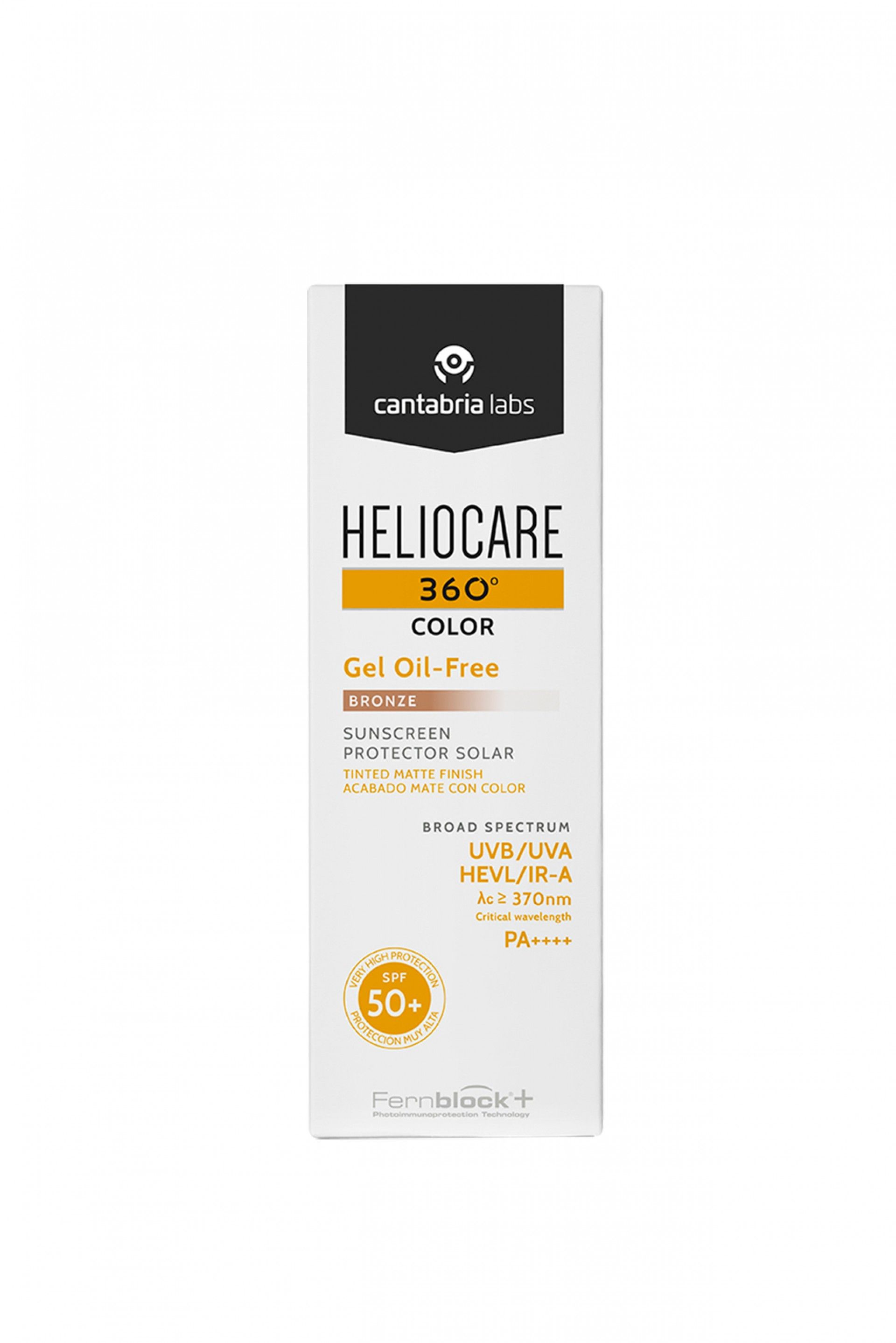 Heliocare 360 Gel Oil Free Tom Bronze SPF50+ 50ml