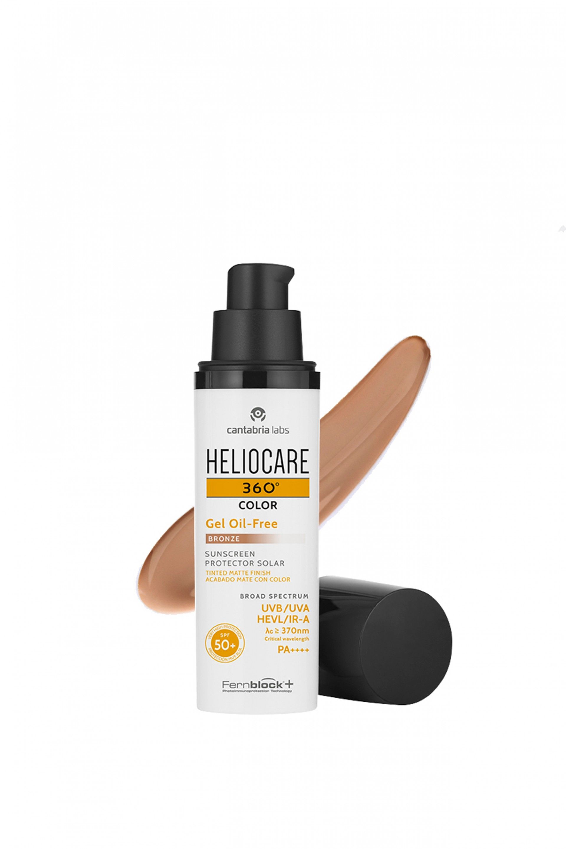 Heliocare 360 Gel Oil Free Tom Bronze SPF50+ 50ml