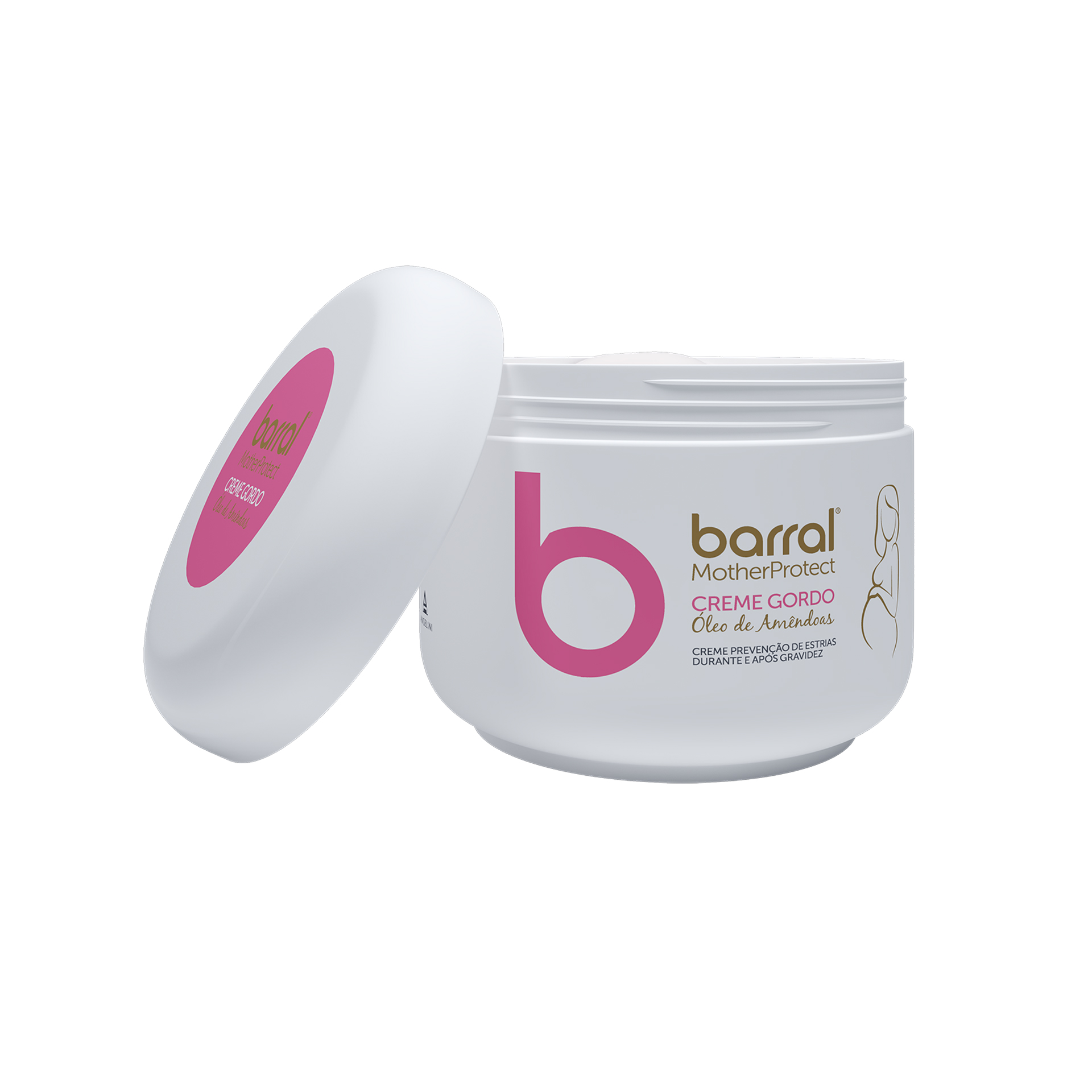 Barral Creme Gordo com Óleo de Amêndoas 200ml